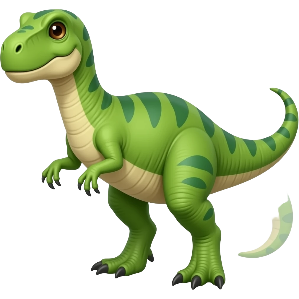 Green dinosaur emoji
