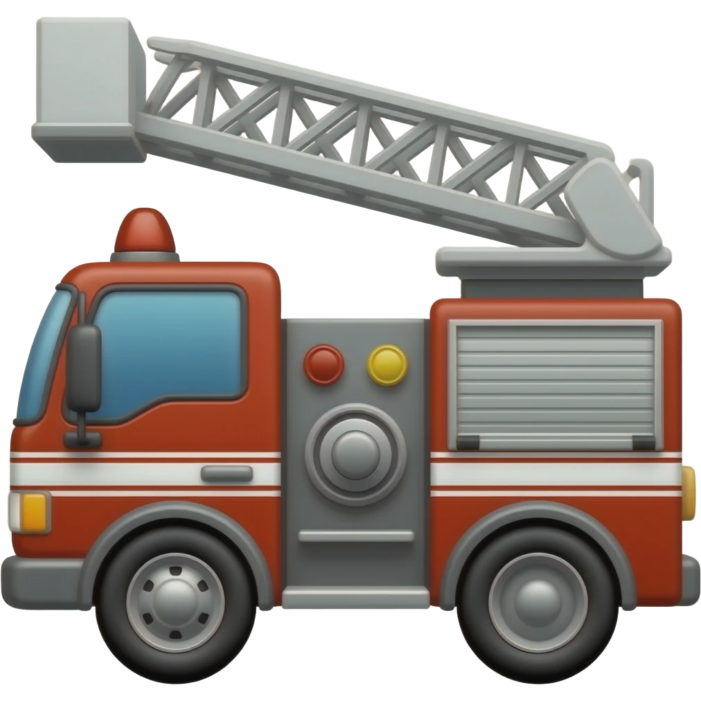 fire truck emoji