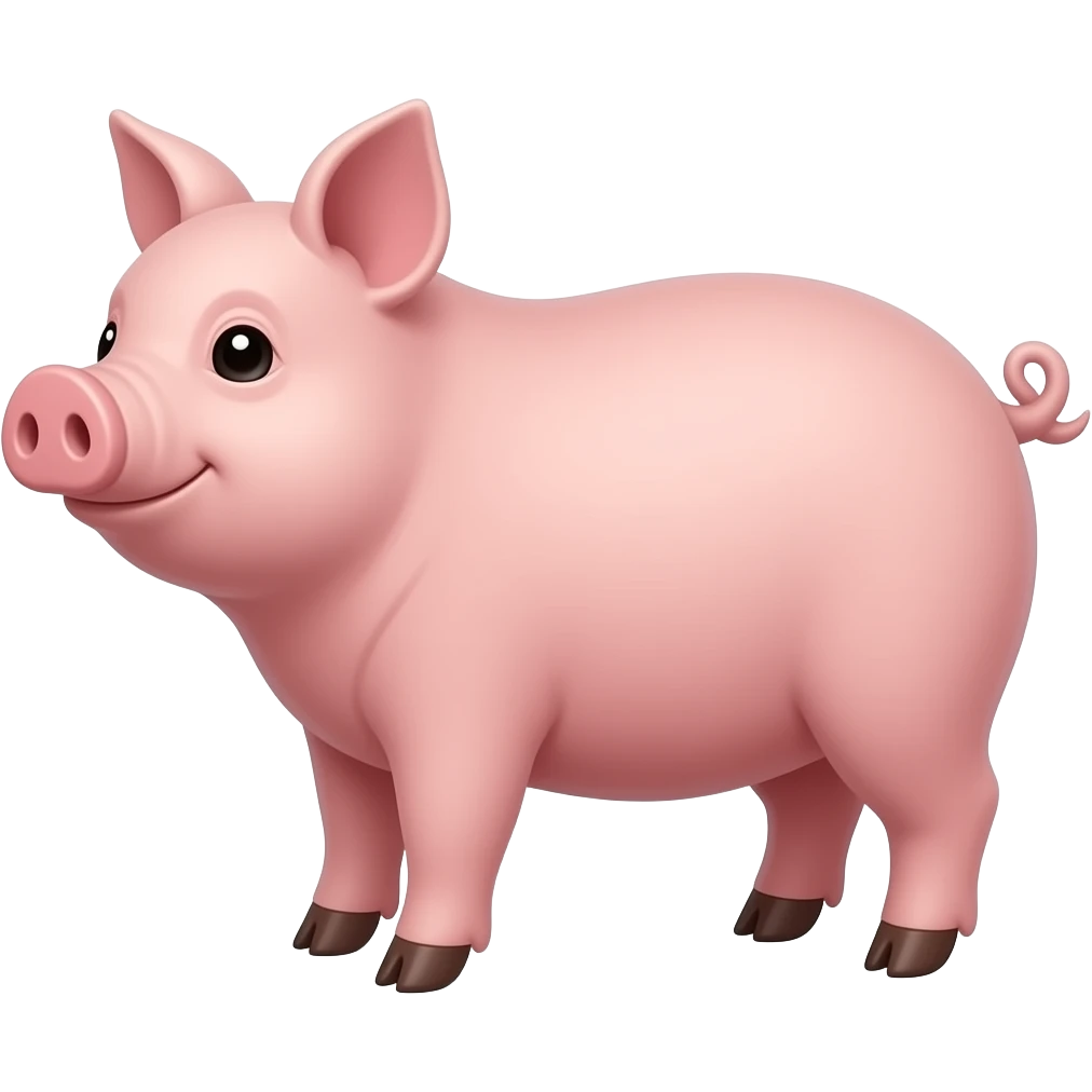 wanted pig emoji