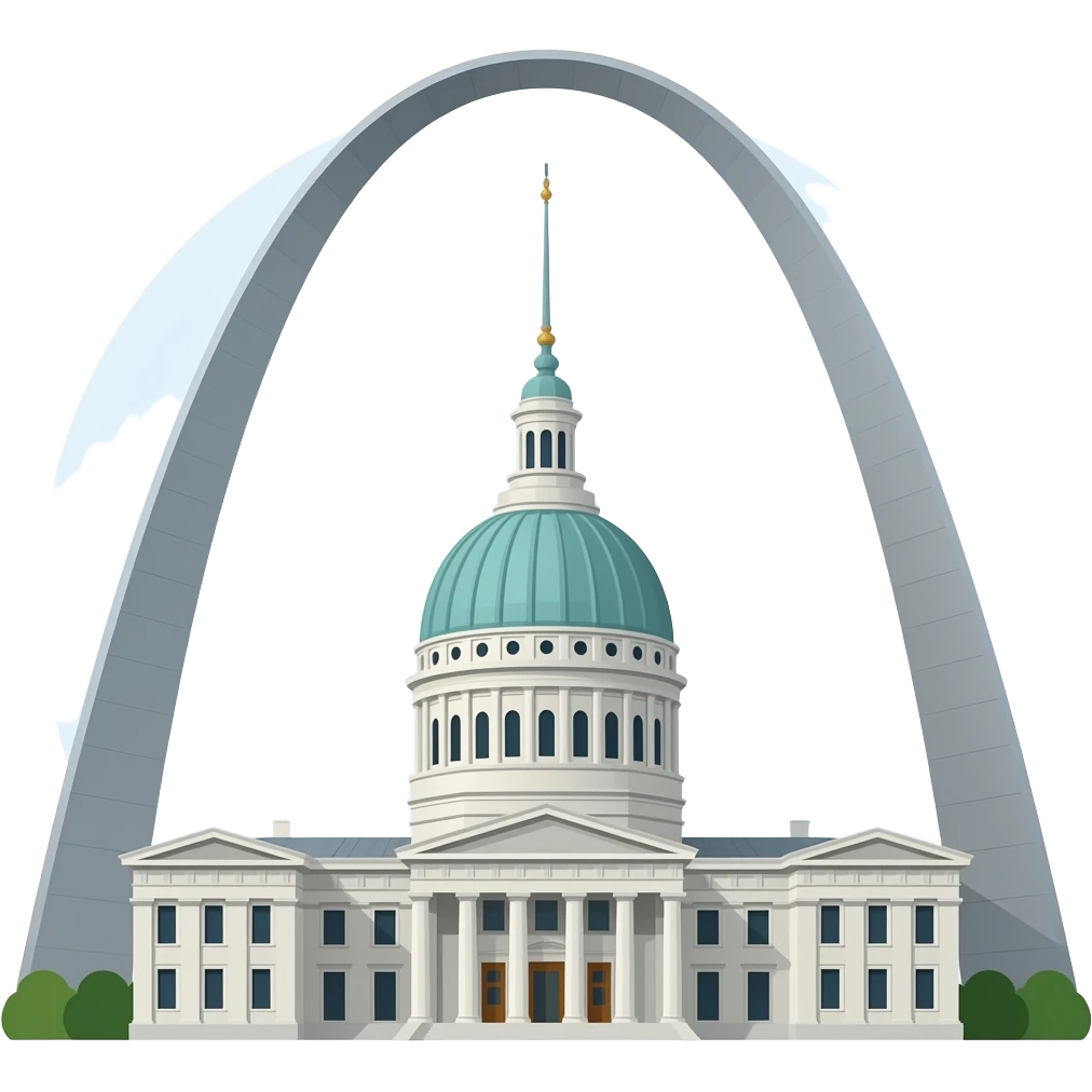 st. louis arch emoji emoji
