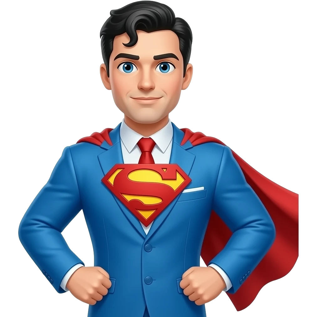 Super man emoji