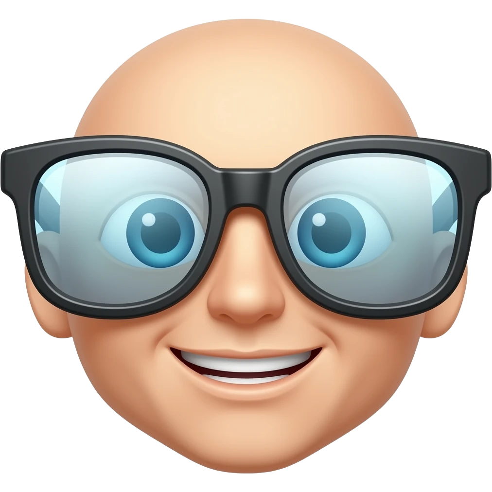 glasses emoji