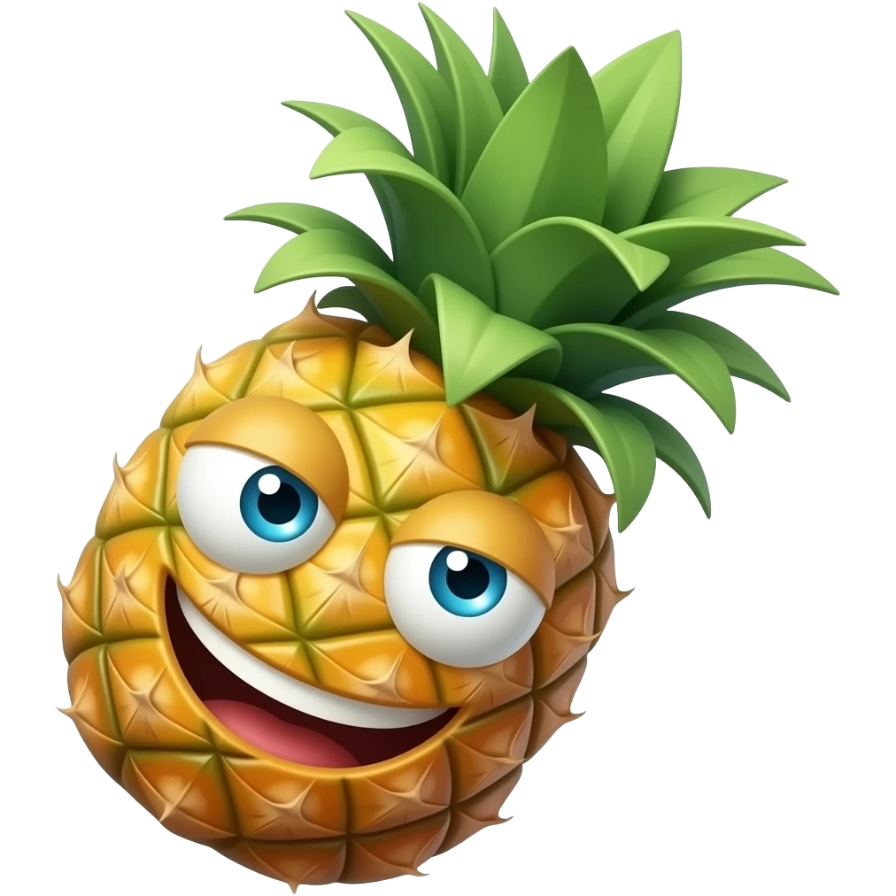 The Funky Pineapple emoji