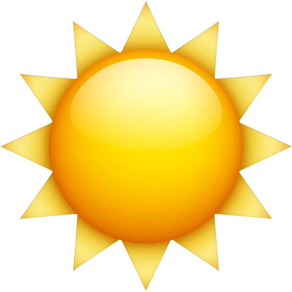 sun emoji
