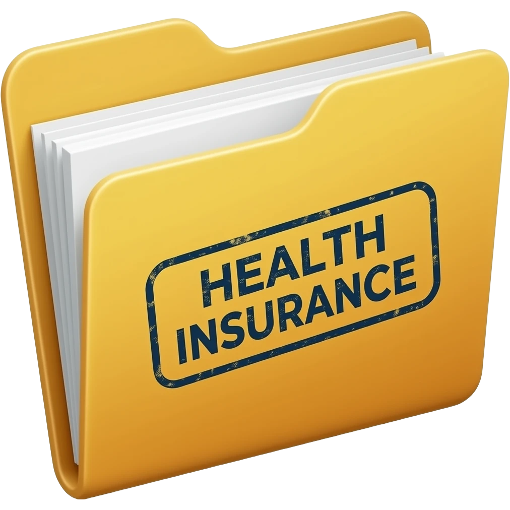 health insurance folder emoji