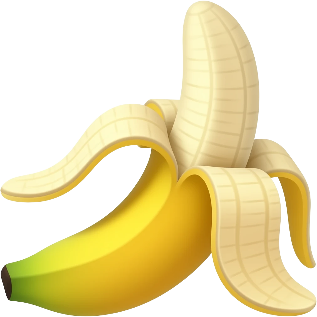 Banana skin emoji