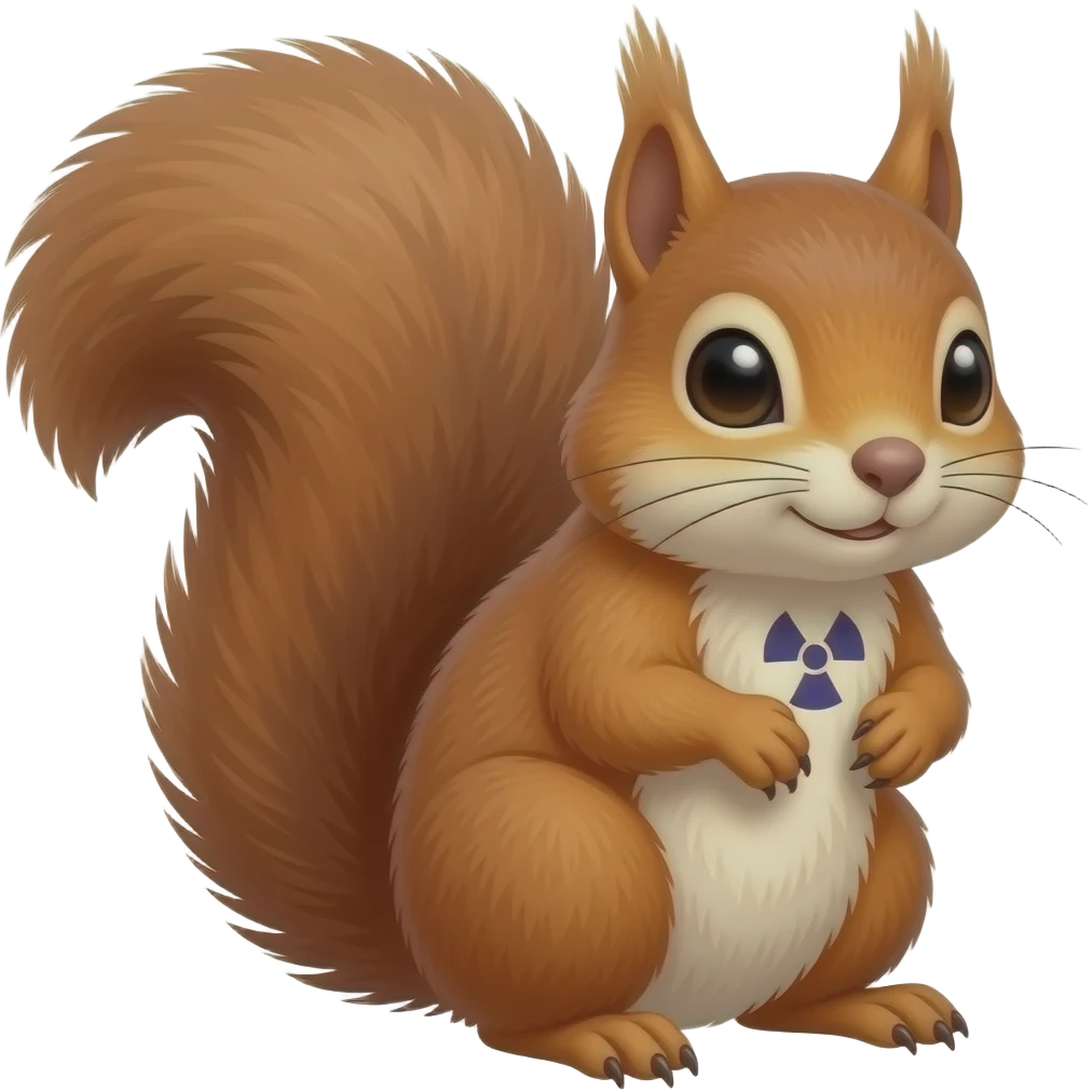 nuclear squirrel emoji