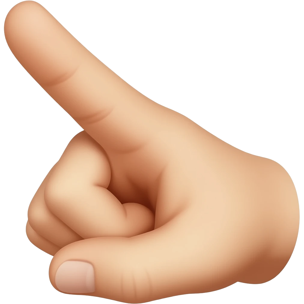 Hand pinching emoji