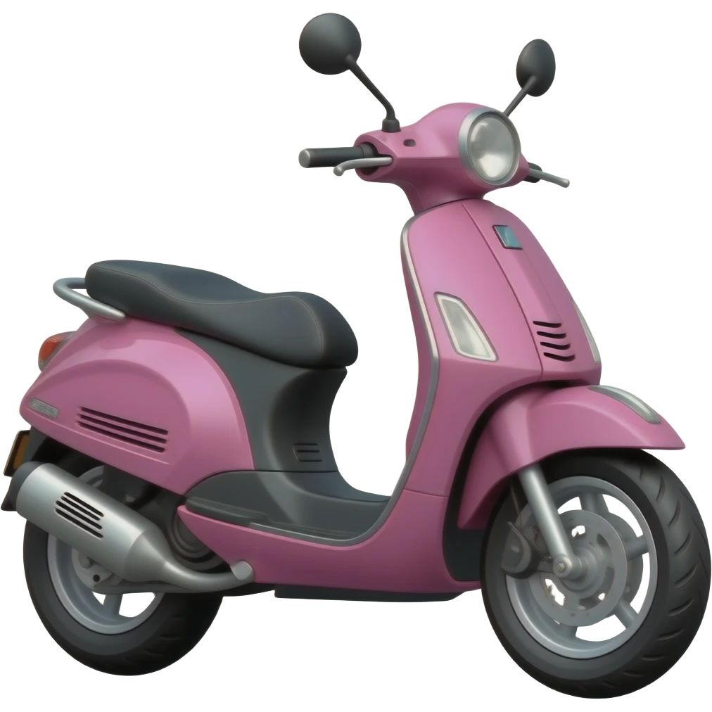 moto rosa emoji