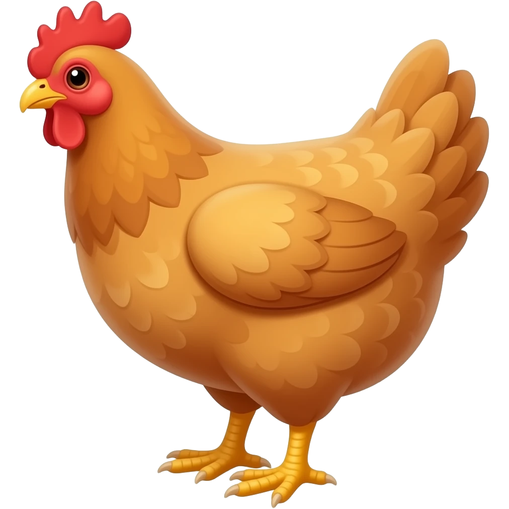 chicken emoji