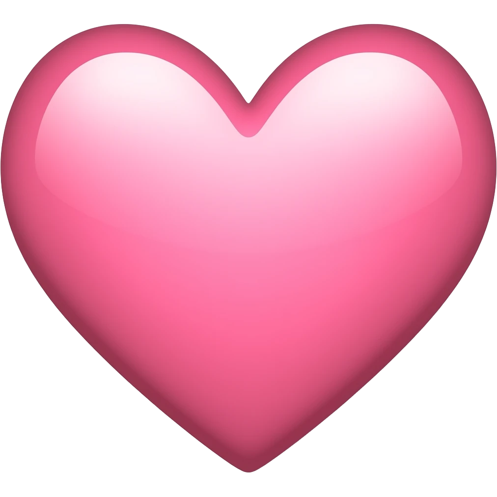 Uoside down heart emoji