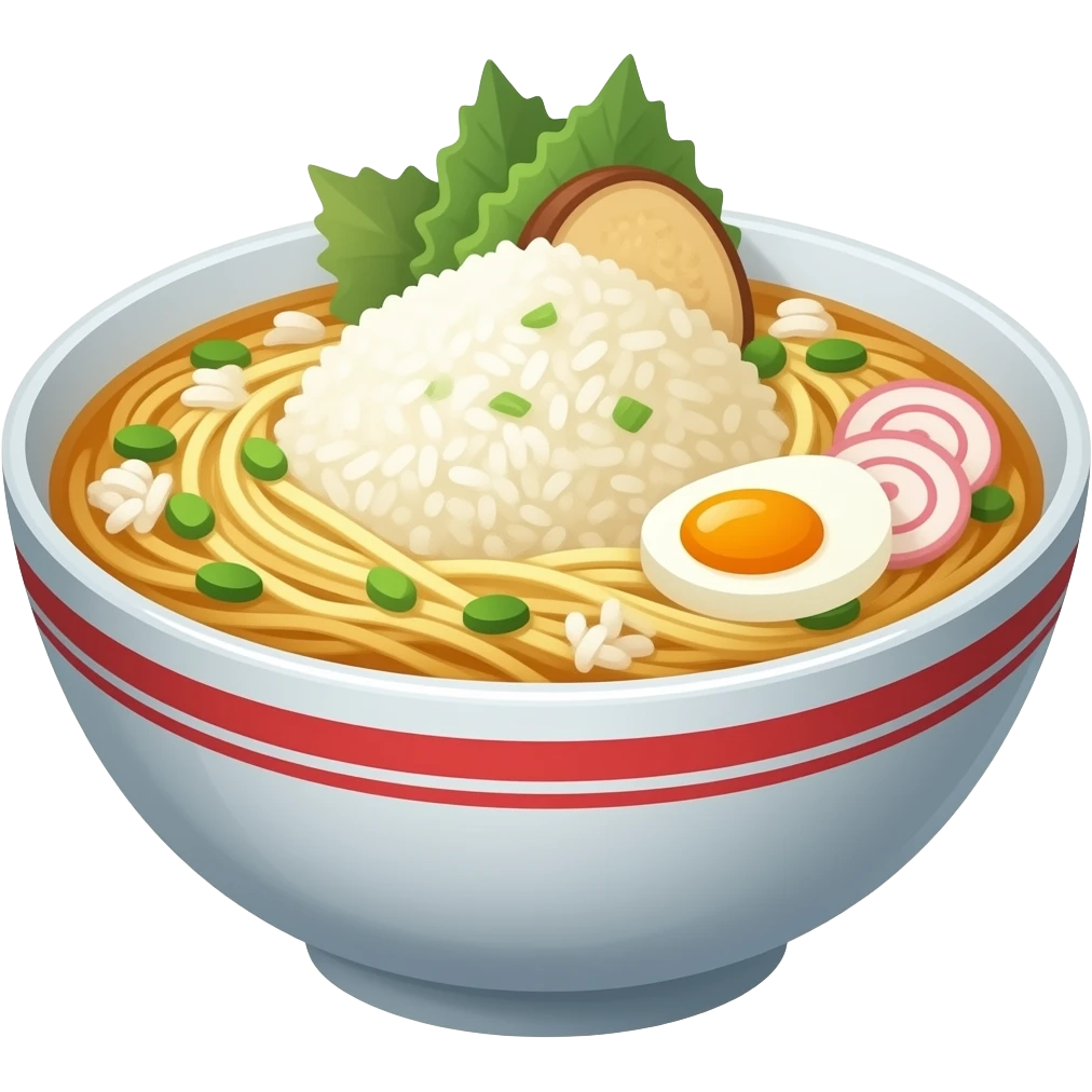 라면밥 emoji