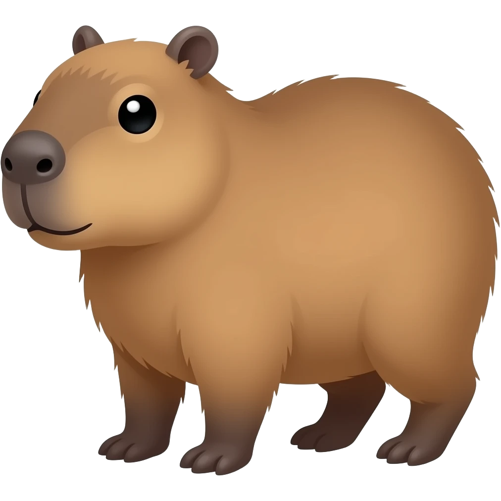 Capybara emoji