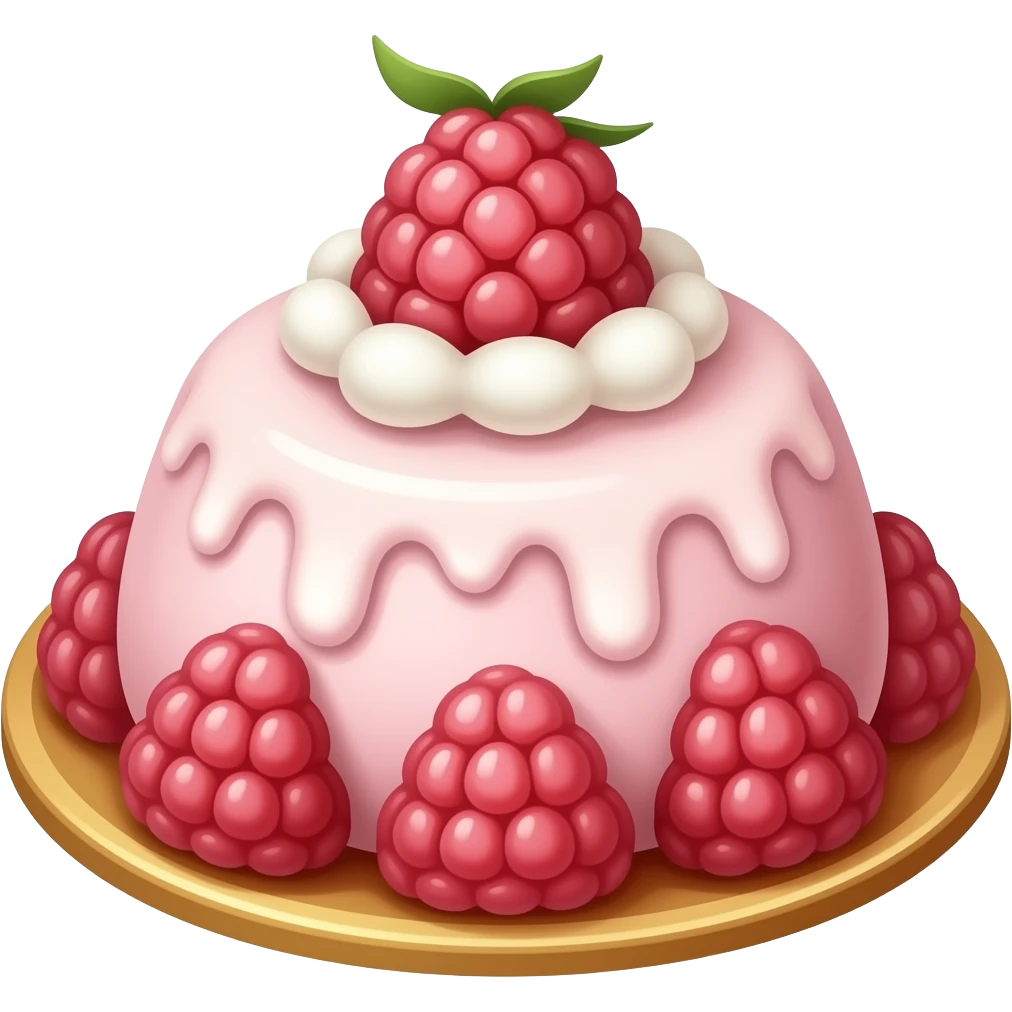 raspberry bombe emoji