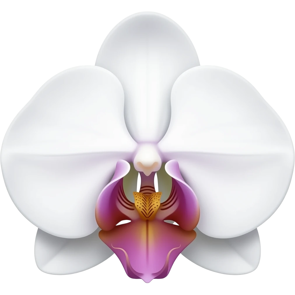 Orquídea emoji
