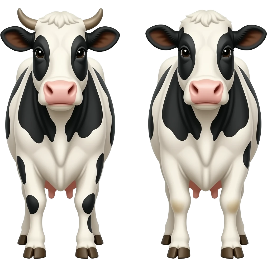 Two Cows emoji