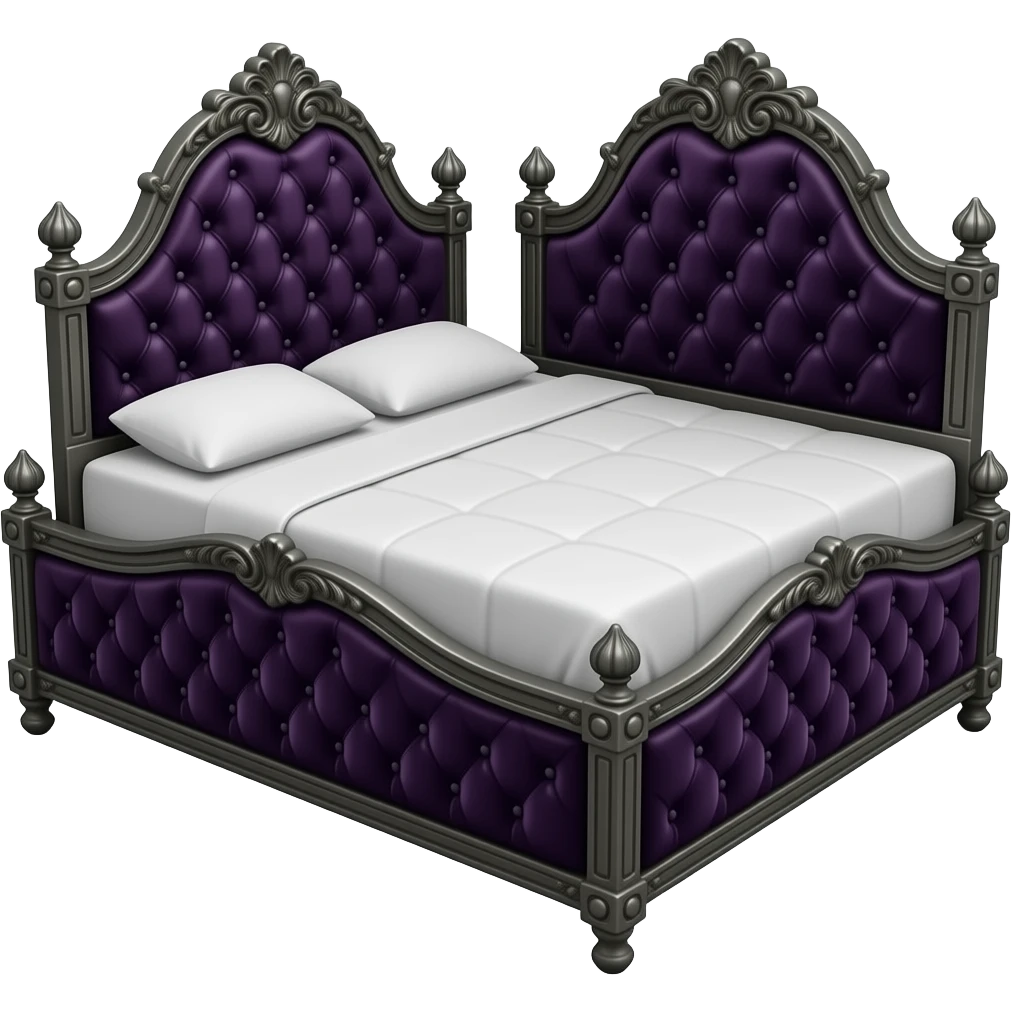 gothic bed emoji