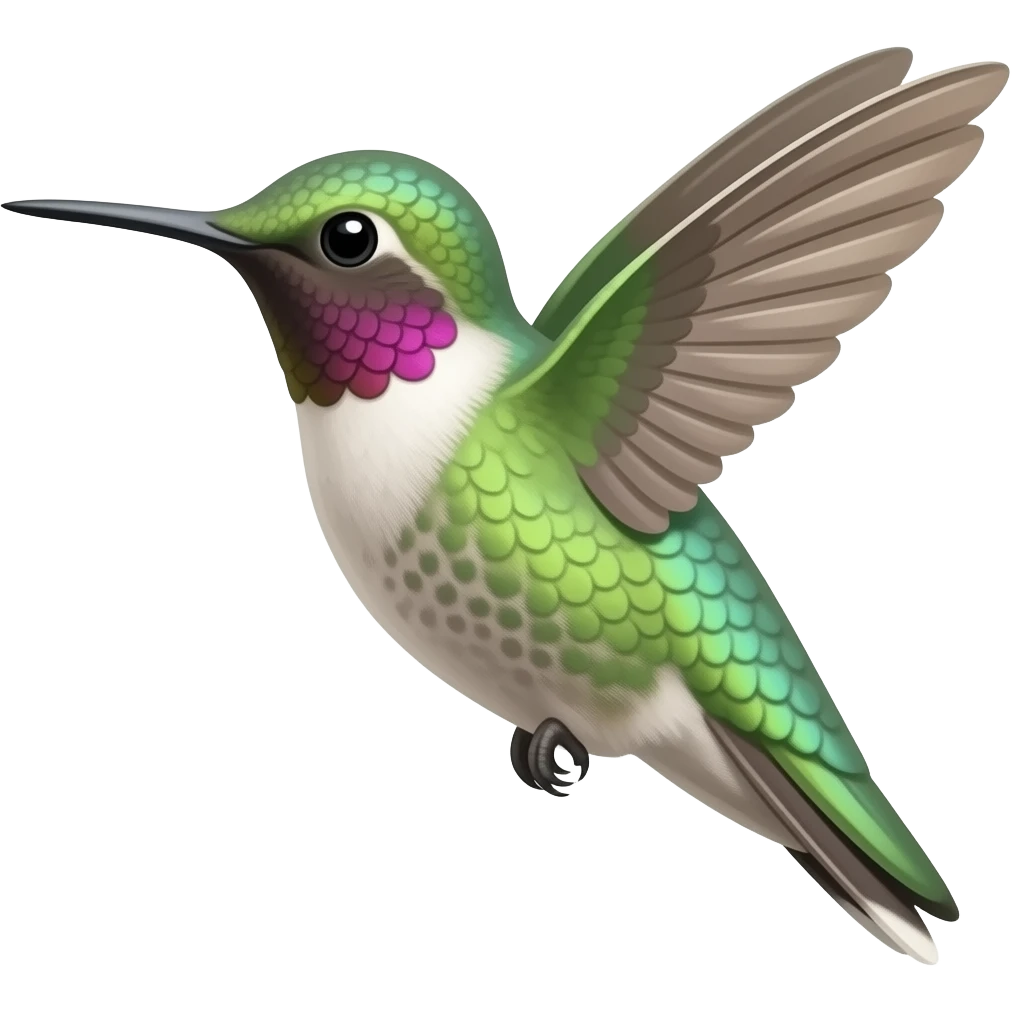Hummingbird emoji