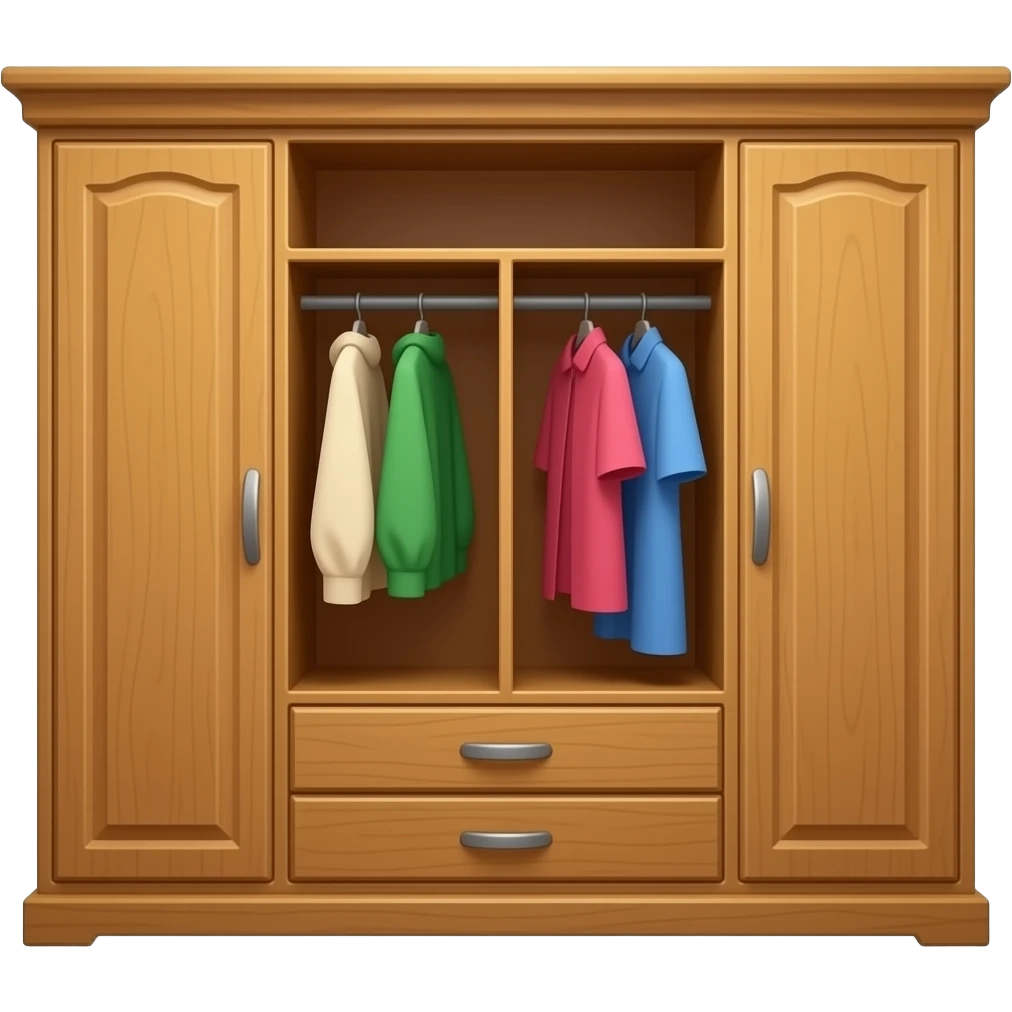 wardrobe emoji