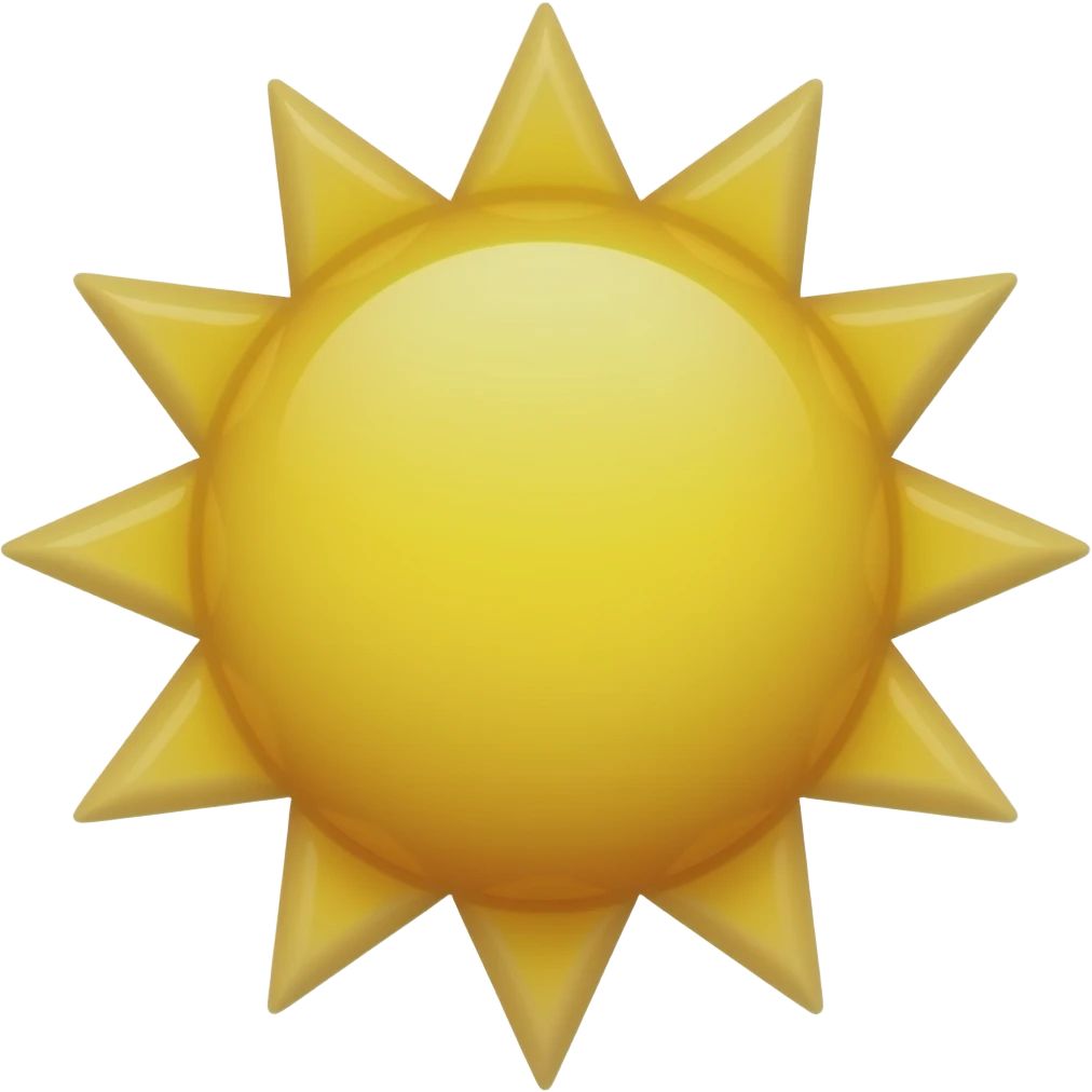 SUN emoji