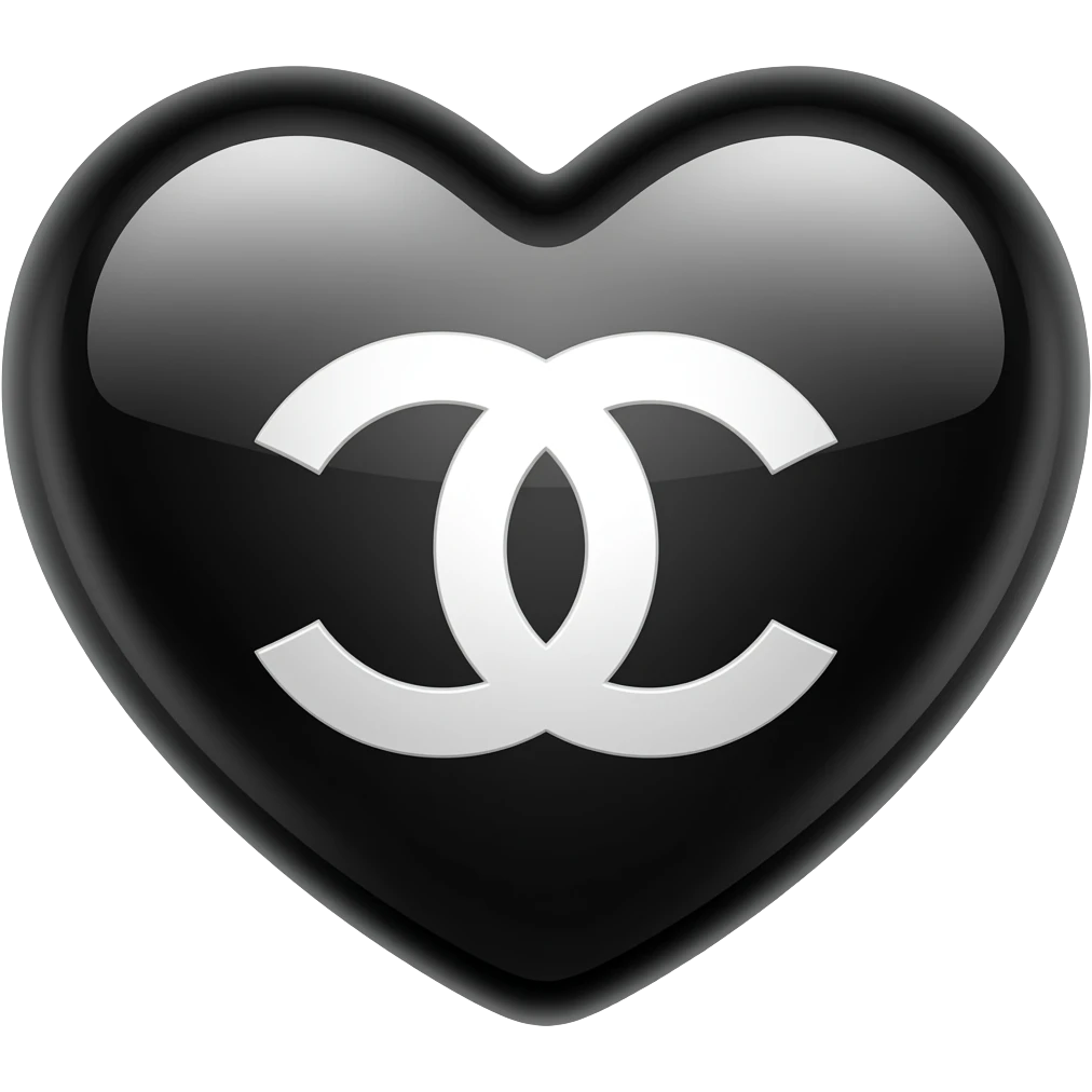 chanel heart emoji