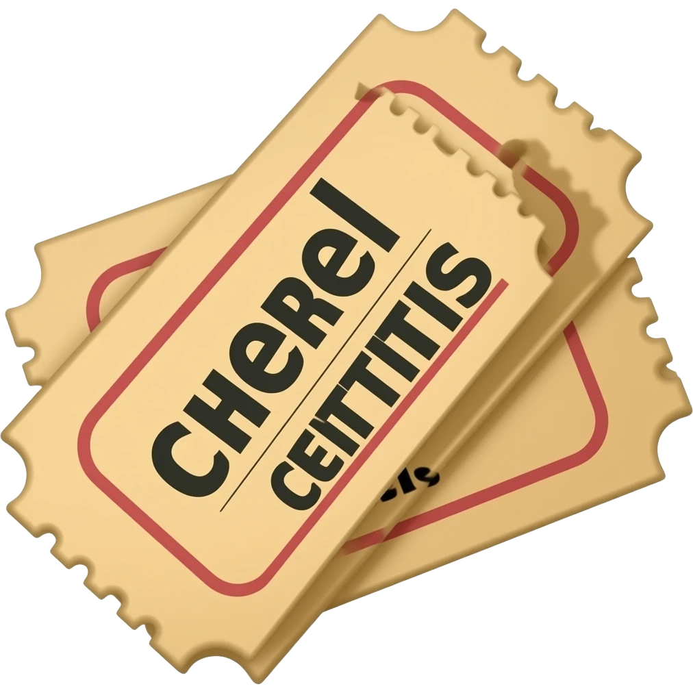 cinema ticket emoji