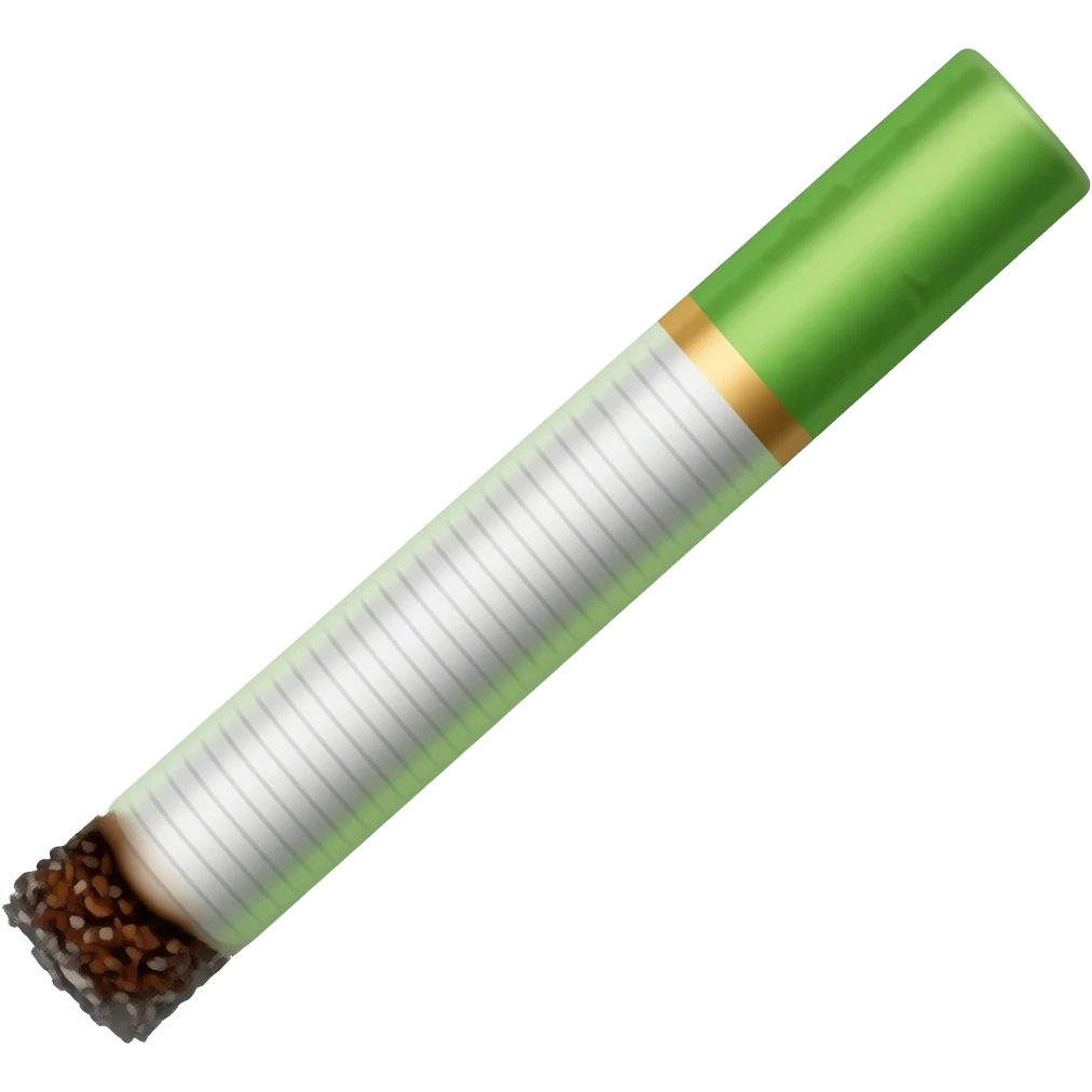 green cigarette emoji
