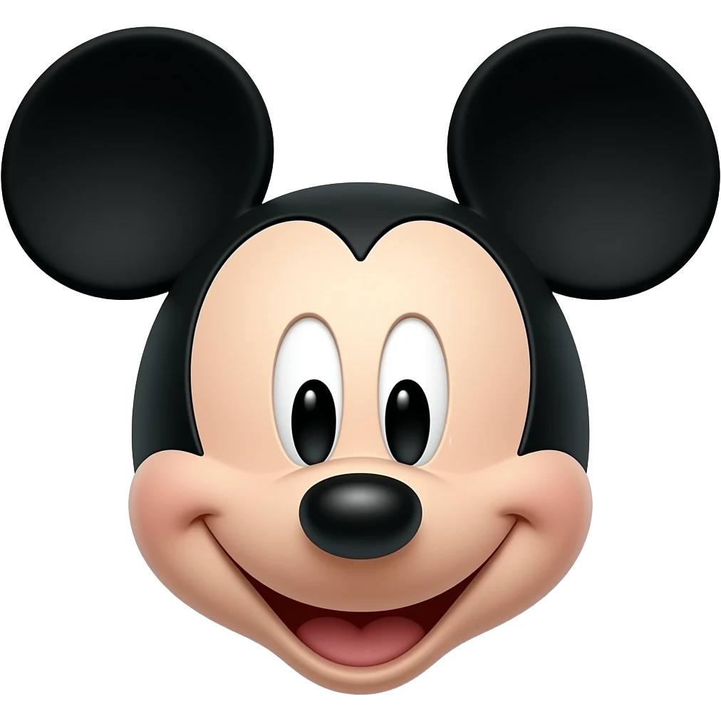 Mickey mouse emoji