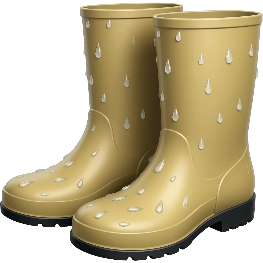 rain boots emoji