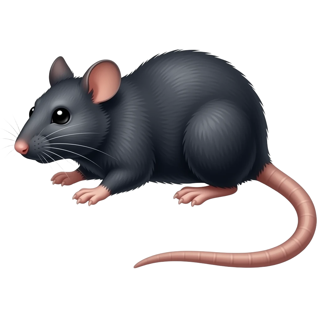 dark rat emoji