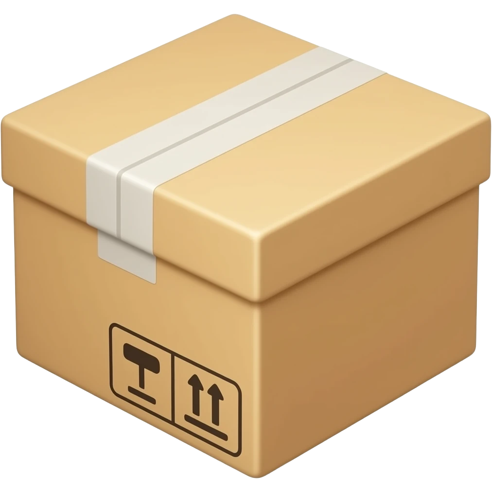 closed carton emoji