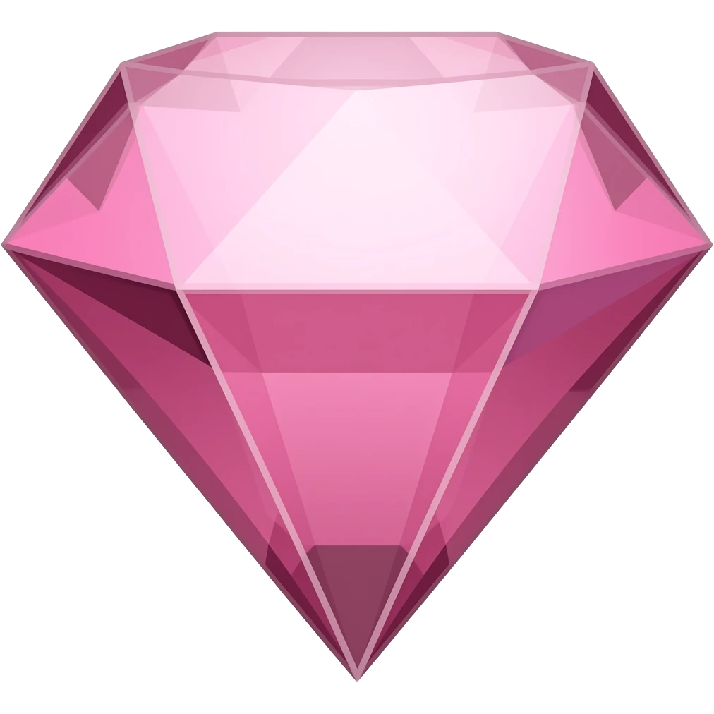 DIAMOND PINK emoji