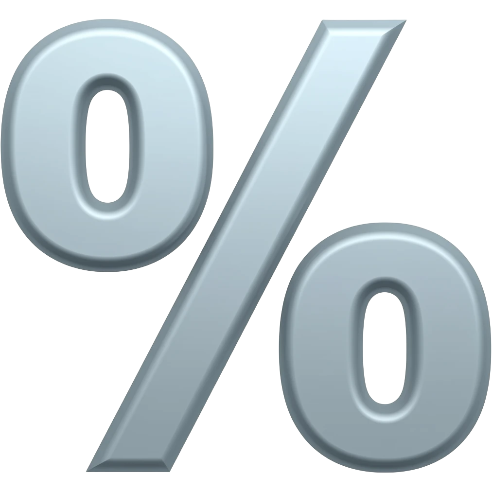 % emoji
