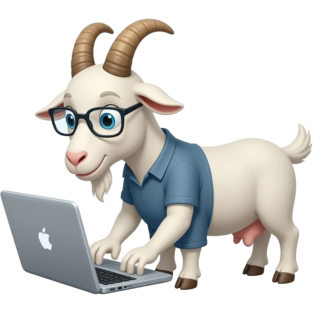 Coding Goat emoji