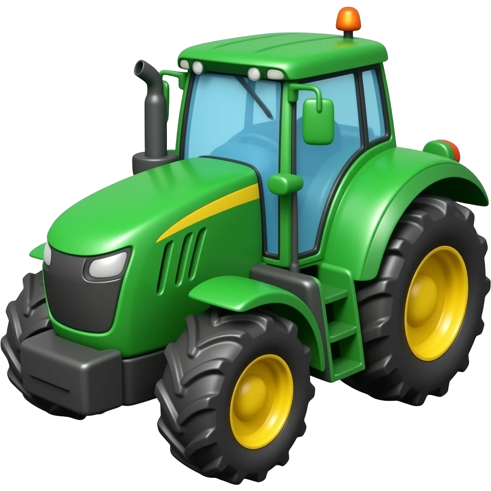 green toy tractor emoji | AI Emoji Generator