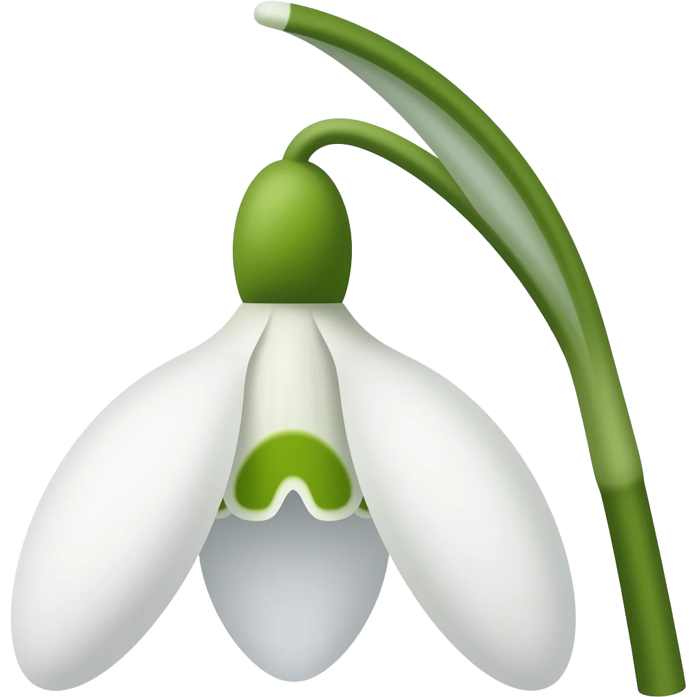 Snowdrop  text emoji emoji