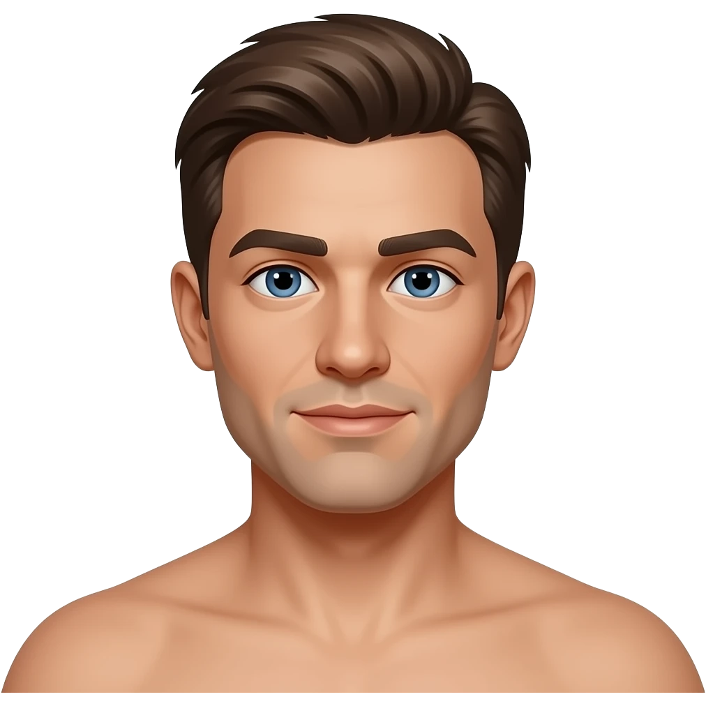 Nude man emoji