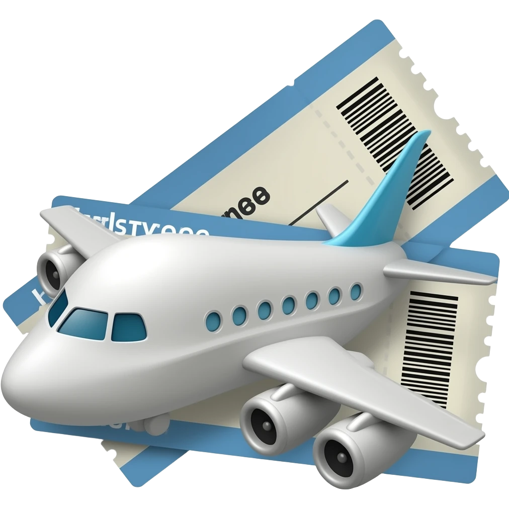 plane tickets emoji