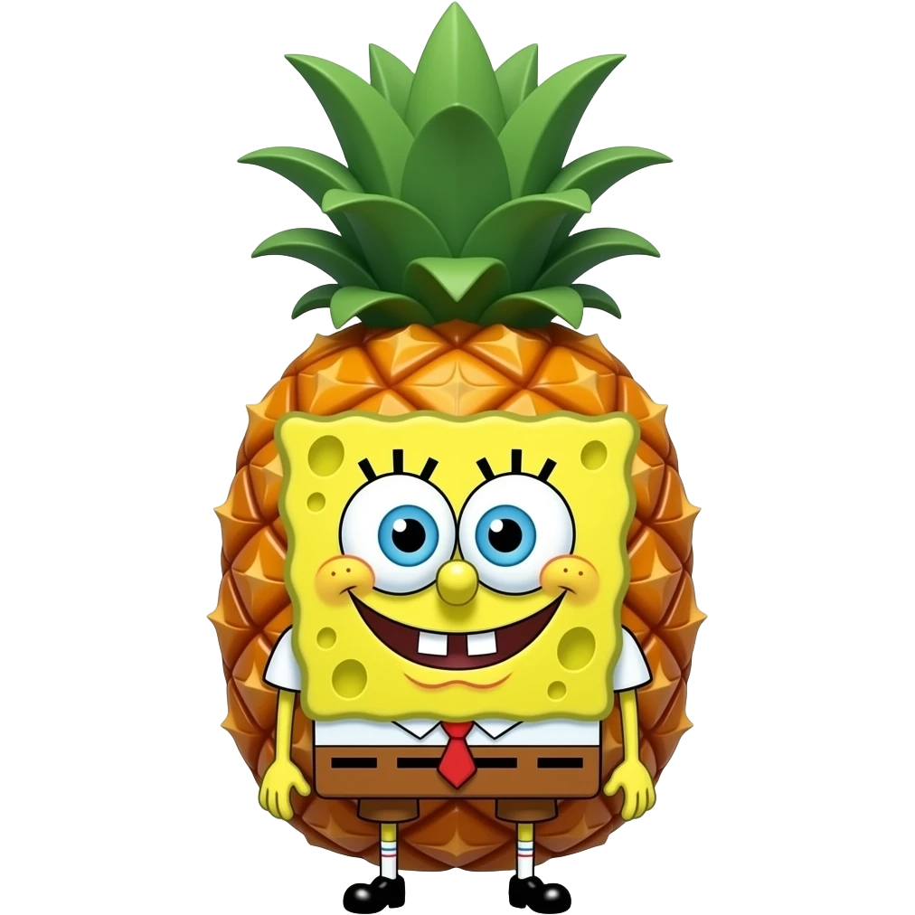 SpongeBob's pineapple emoji