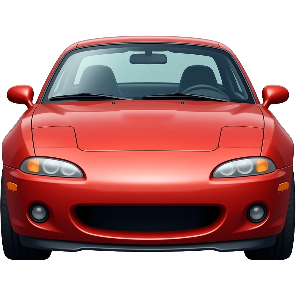 red miata emoji