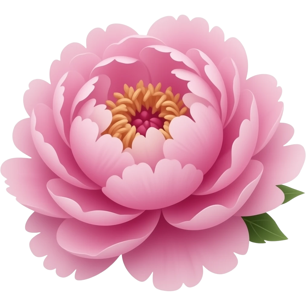 Peonies emoji