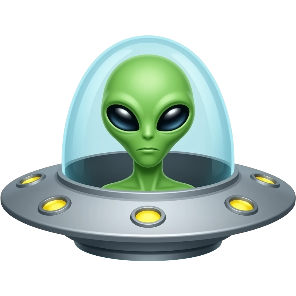 Alien ufo emoji