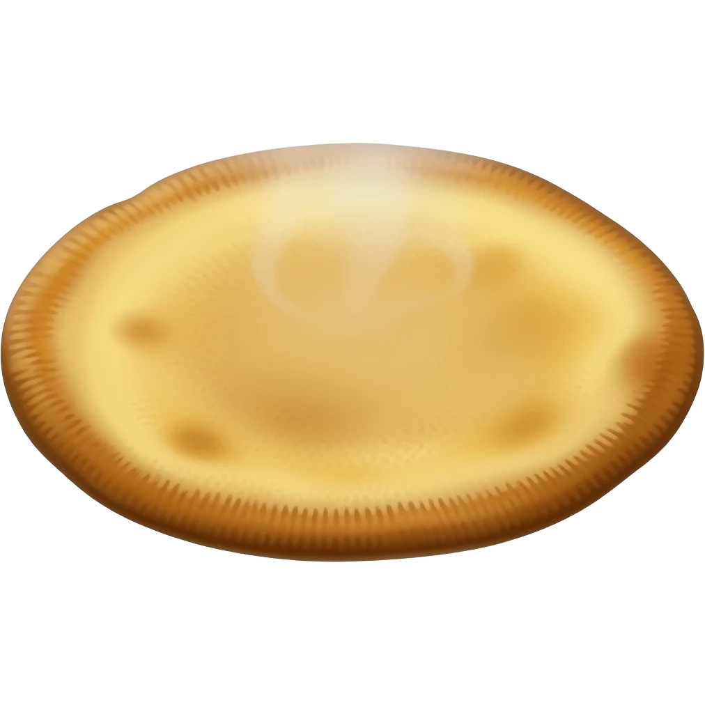 Flatbread realism details emoji