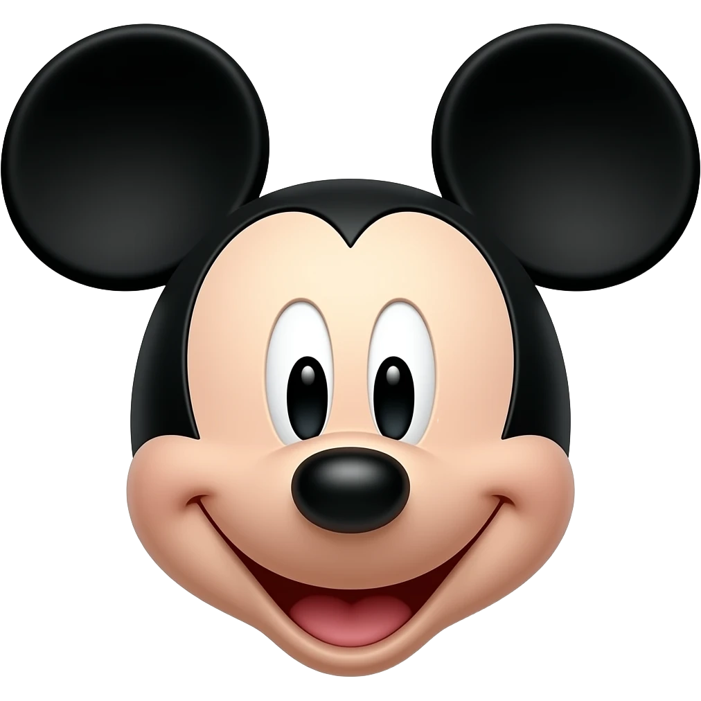 Mickey Mouse emoji
