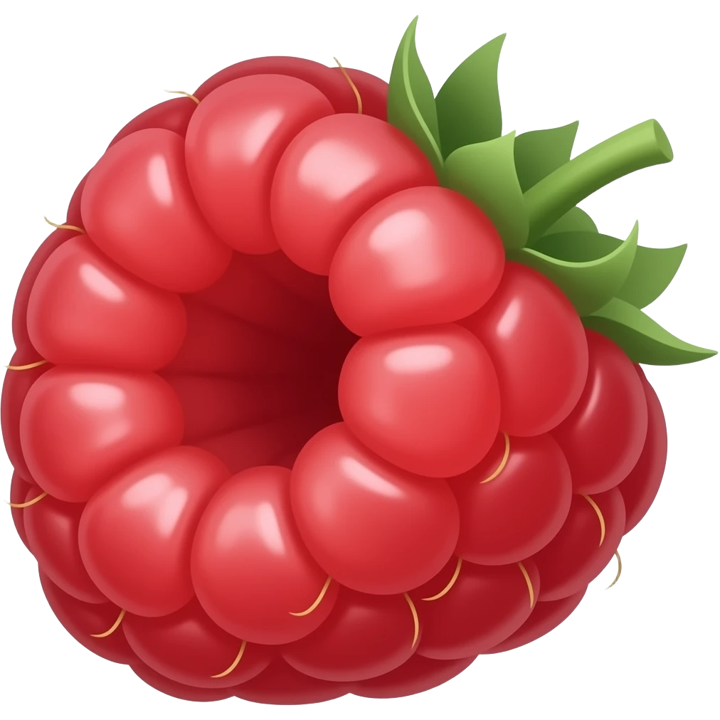 Raspberry emoji