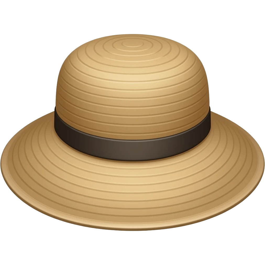 sunhat emoji