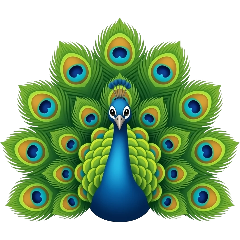 Mor pankh emoji