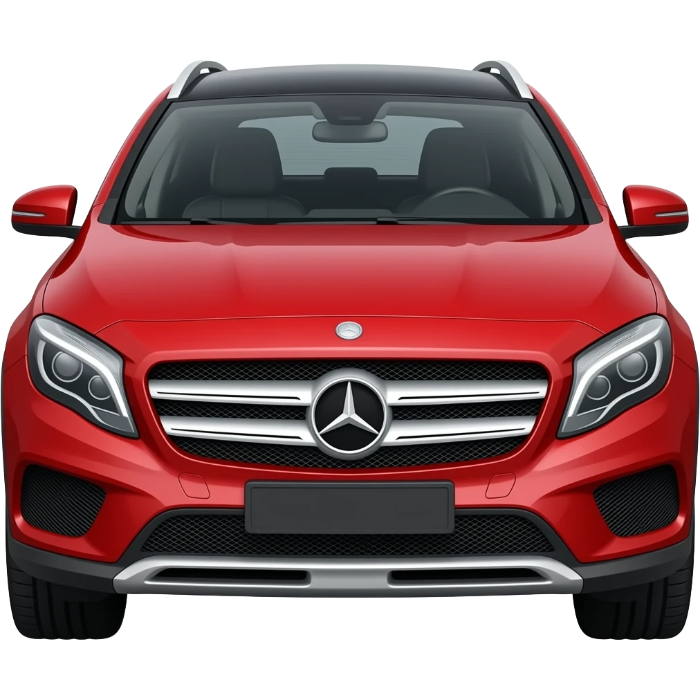 BENZ GLA CLASS RED emoji