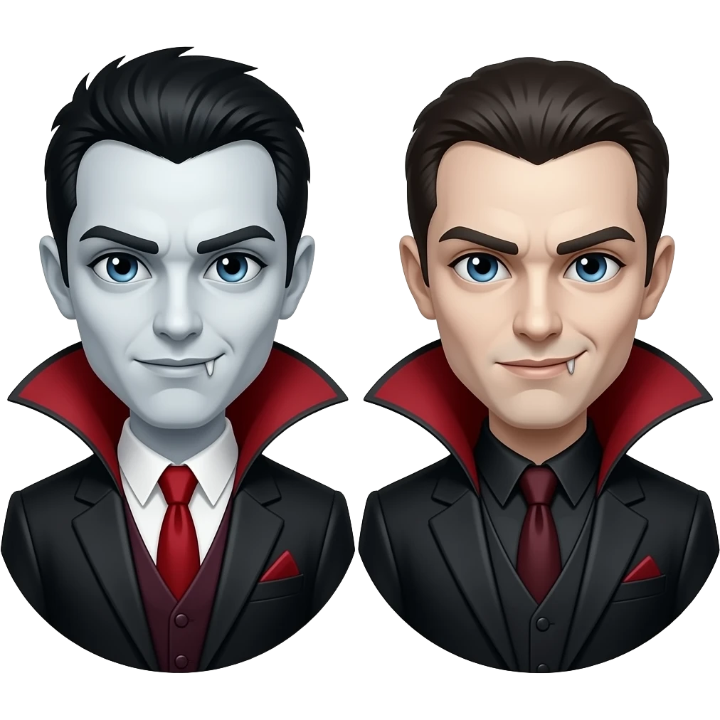 Two vampires emoji