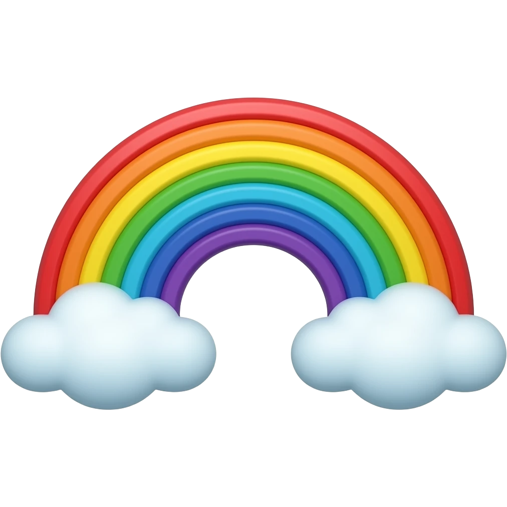 rainbow emoji